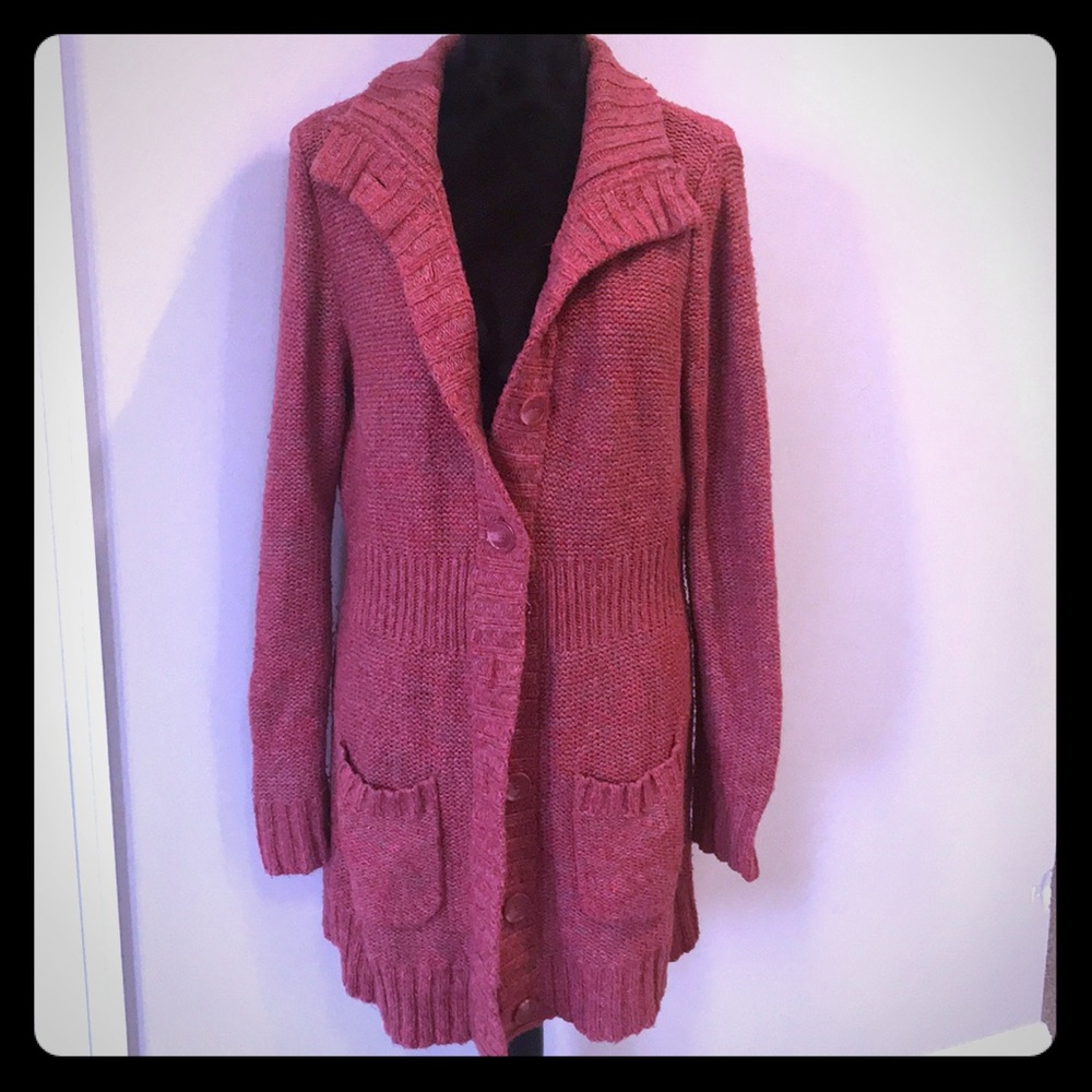 Merona button up cardigan/sweater size L